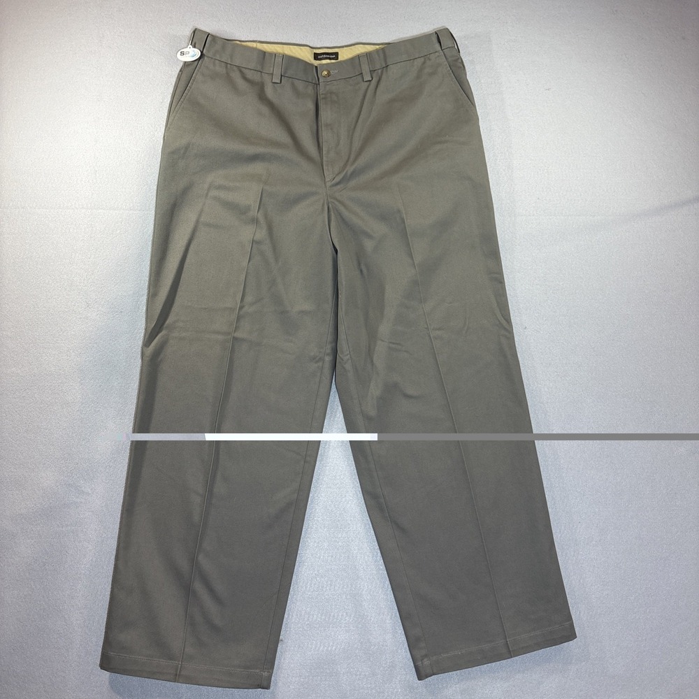 New Croft & Barrow Men Casual pants 42X30  100% Cotton SP 30 Stain Resistant NWT